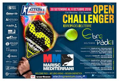 poster del torneo OPEN CHALLENGER MARISC MEDITERRANI