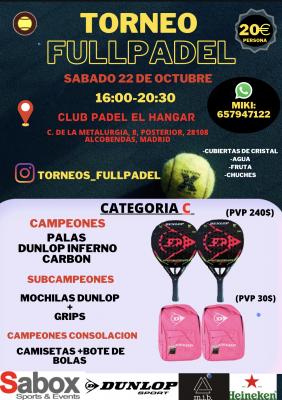 cartel del torneo