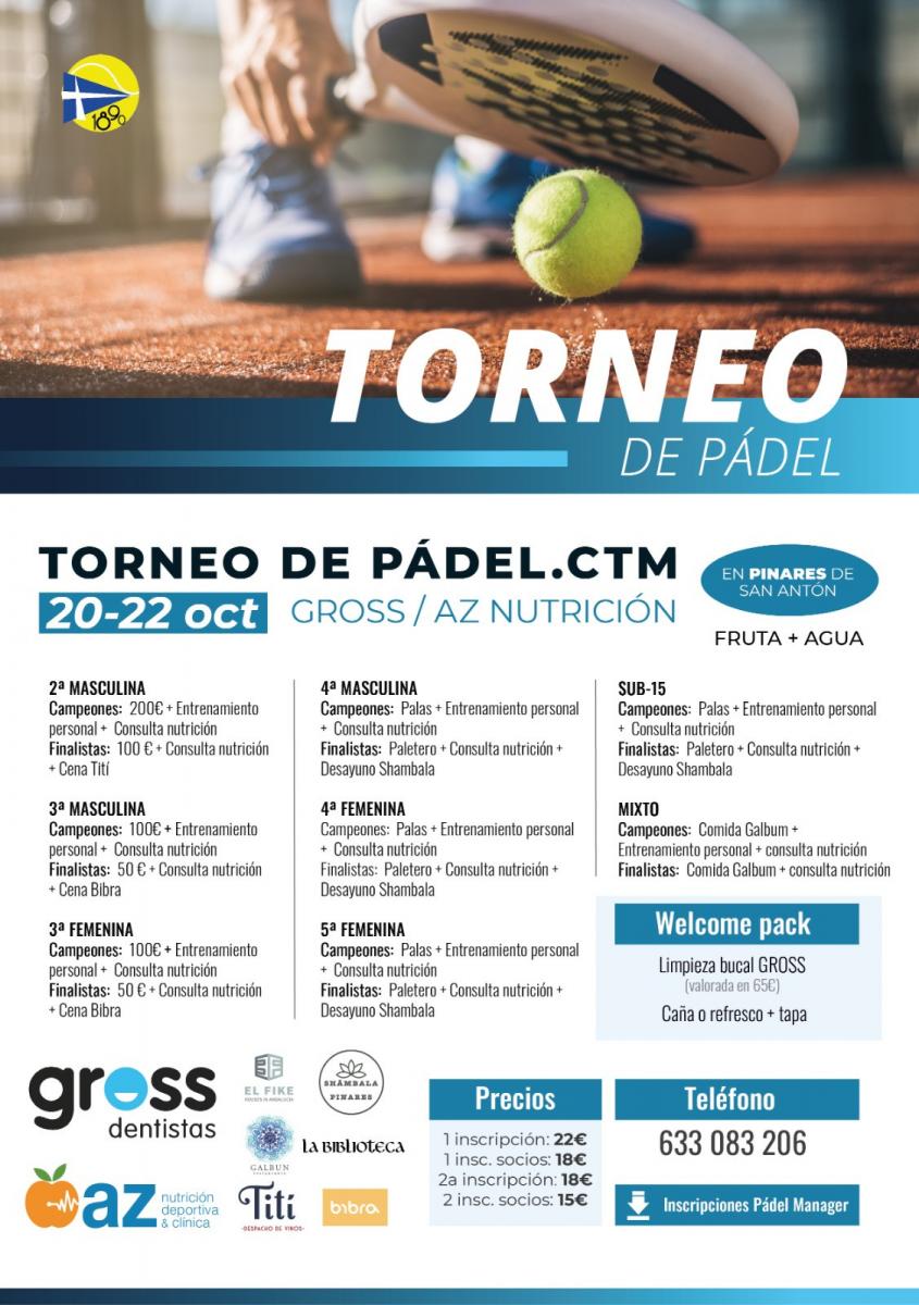 cartel del torneo