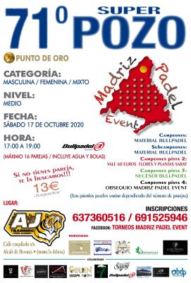 poster del torneo 71º SUPER POZO