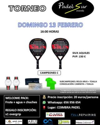 poster del torneo TORNEO PADEL SUR EVENTS