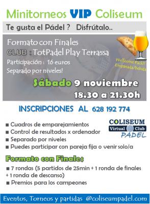 cartel del torneo