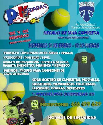 poster del torneo POZO PEKEDADAS