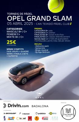 poster del torneo OPEL GRAND SLAM