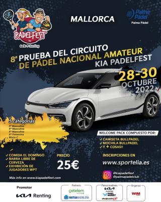 poster del torneo 8A PRUEBA KIA PADELFEST