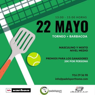 poster del torneo TORNEO + BARBACOA