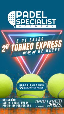 poster del torneo 2º TORNEO EXPRÉS DE REYES