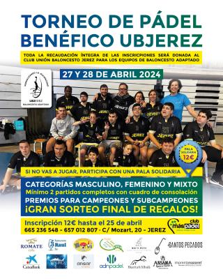 poster torneo TORNEO BENÉFICO UBJEREZ