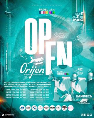 poster del torneo OPEN ORIJEN SPAIN