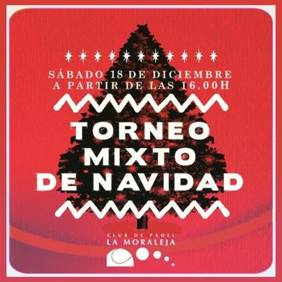 poster del torneo TORNEO MIXTO DE NAVIDAD CPLM