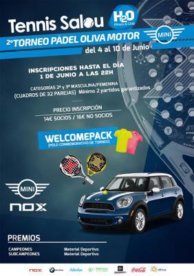 poster del torneo 2º TORNEO OLIVA MOTOR