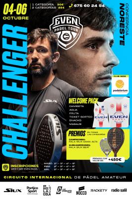 poster del torneo 2º CHALLENGER EVEN PADEL TOUR BAIX LL.