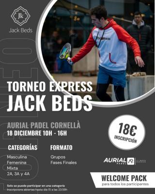 poster del torneo TORNEO JACK BEDS