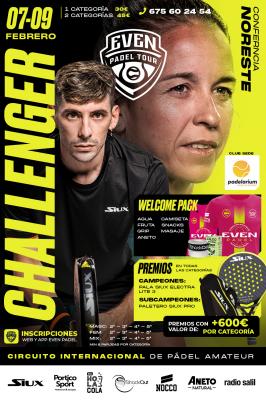 poster del torneo 5º CHALLENGER EVEN PADEL GAVÁ