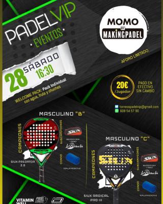 poster del torneo TORNEO PADELVIP