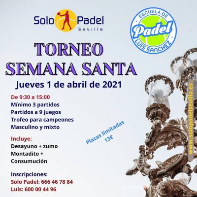 poster del torneo TORNEO SEMANA SANTA