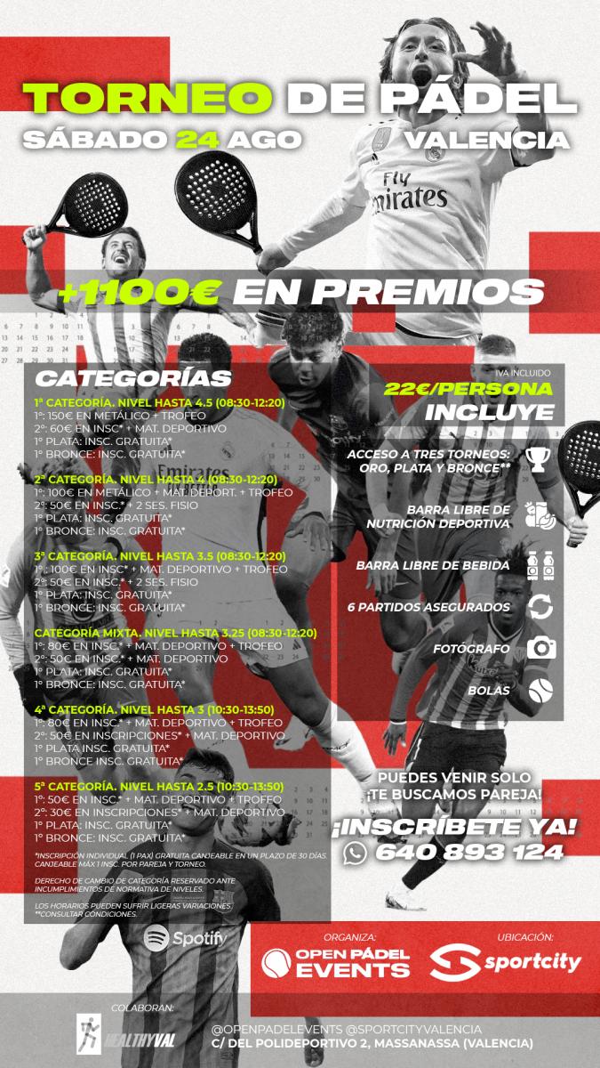 cartel del torneo