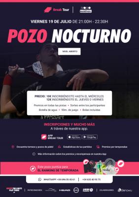 poster del torneo POZO NOCTURNO MOMO BY MAKING PADEL