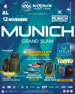 poster torneo MUNICH GRAND SLAM