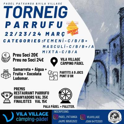 poster torneo TORNEIG PARRUFU