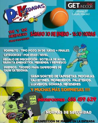 poster del torneo POZO PEKEDADAS