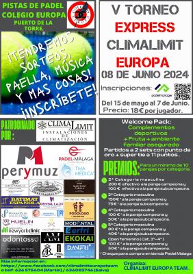 poster del torneo V TORNEO EXPRESS CLIMALIMIT EUROPA