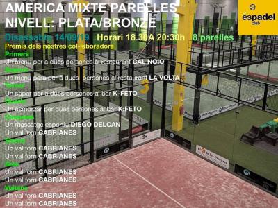 poster del torneo AMERICANA MIXTA