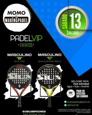 poster del torneo TORNEO PADELVIP