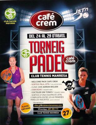 poster torneo 3r TORNEIG CAFECREM