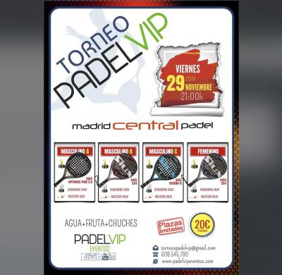 poster del torneo TORNEO PADELVIP