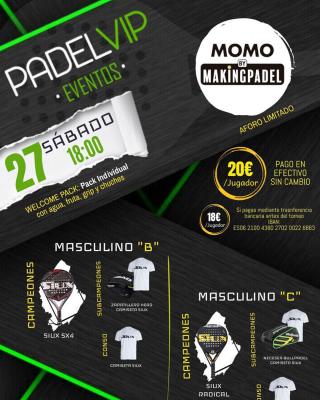 poster del torneo TORNEO PADELVIP EVENTOS