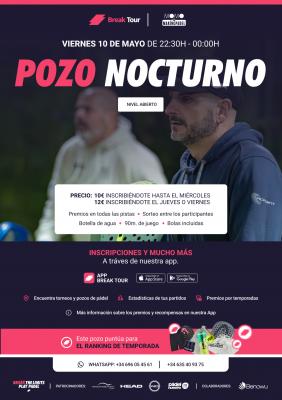 poster del torneo POZO NOCTURNO MOMO BY MAKING PADEL