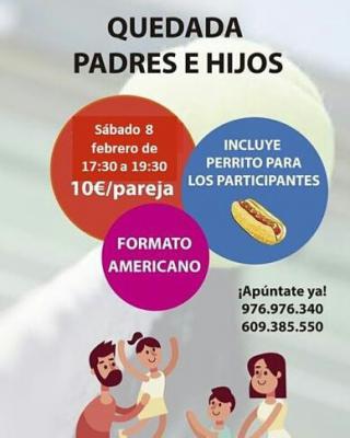 poster del torneo QUEDADA PADRES E HIJOS