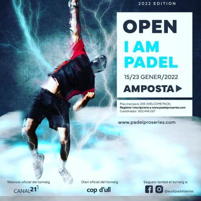 poster del torneo OPEN AMPOSTA