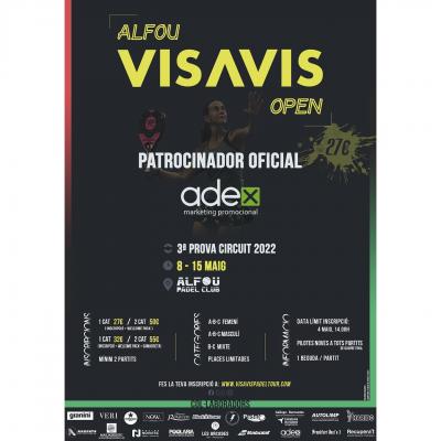 poster del torneo ALFOU VISAVIS OPEN