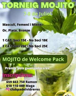 poster del torneo TORNEIG MOJITO