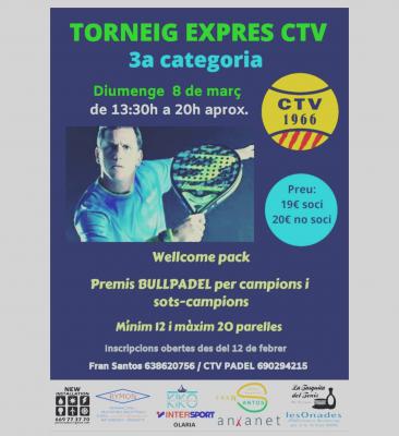 poster del torneo TORNEIG EXPRES