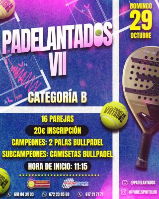 poster del torneo PADELANTADOS VII