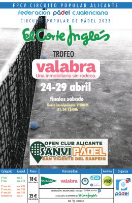 cartel del torneo