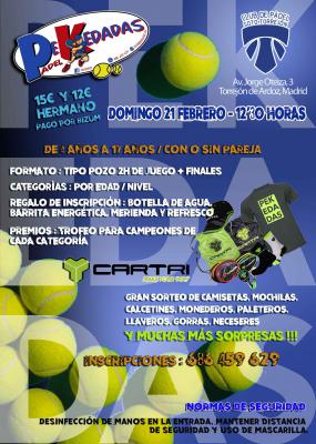 poster del torneo POZO PEKEDADAS