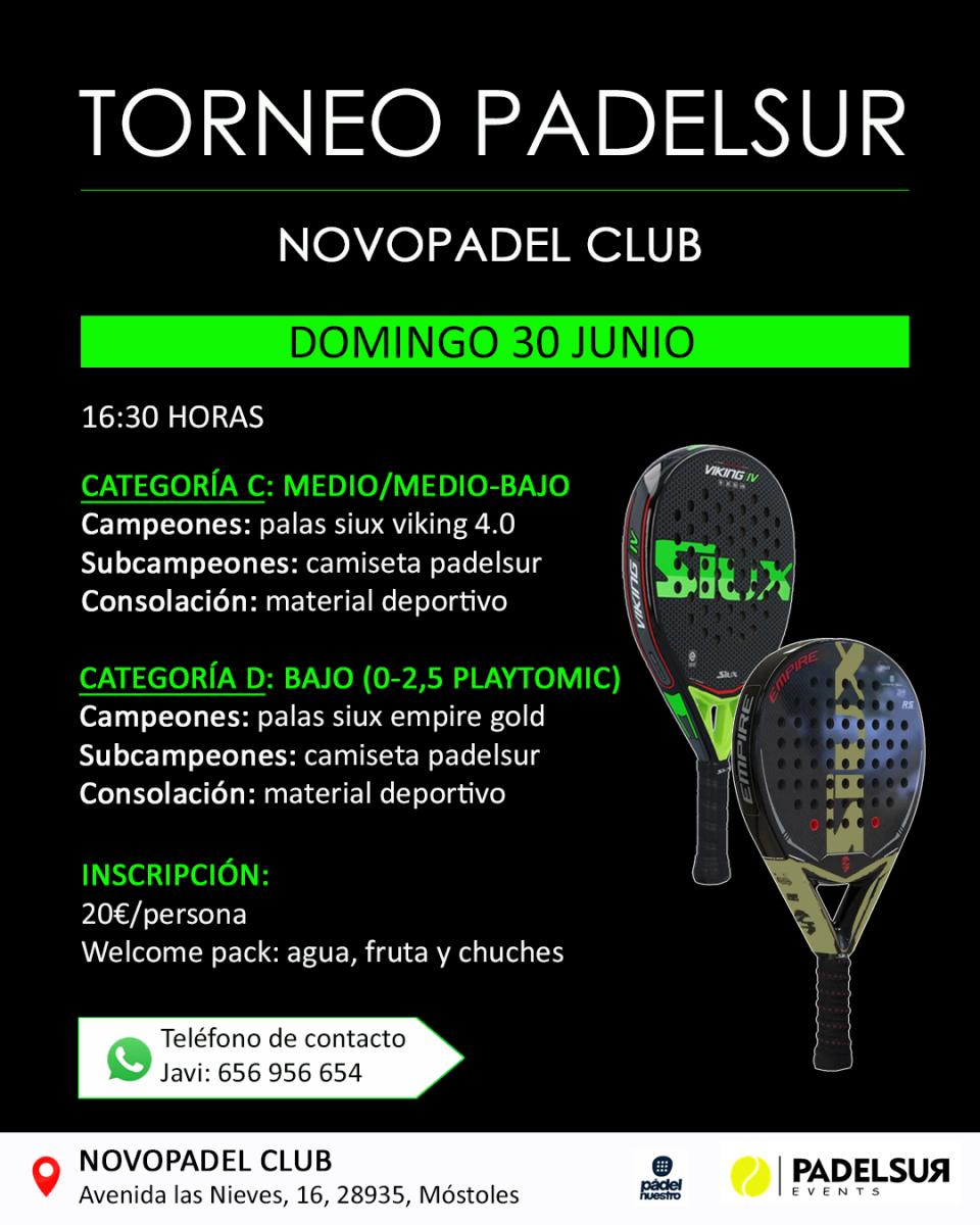 cartel del torneo