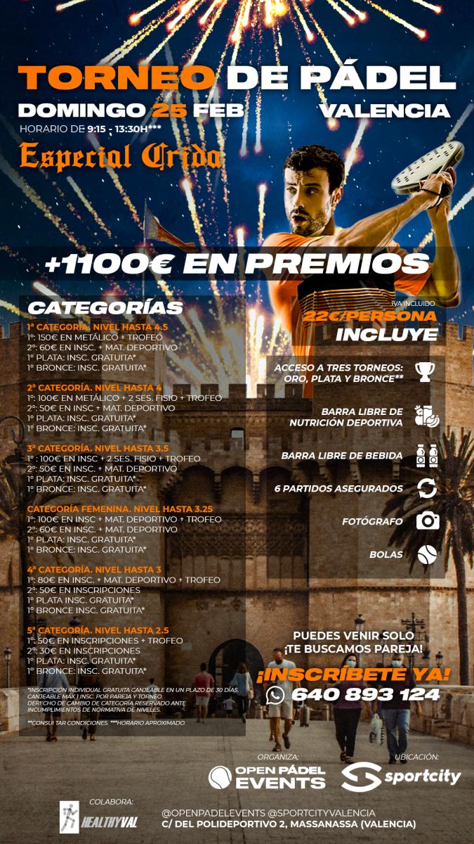 cartel del torneo