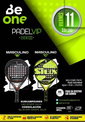 poster del torneo TORNEO PADELVIP