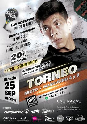 poster del torneo TORNEO MIXTO - MASCULINO