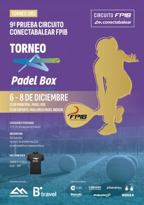 poster del torneo 9ª PRUEBA CIRCUITO CONECTABALEAR FPIB 2024 - TORNEO ORO