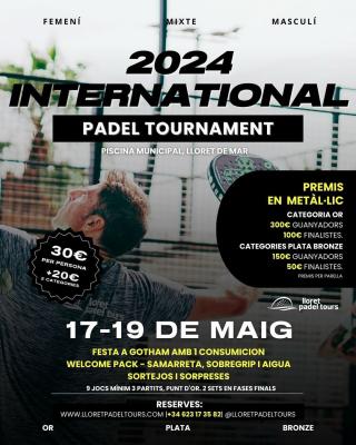 poster del torneo TORNEIG INTERNACIONAL DE PÀDEL