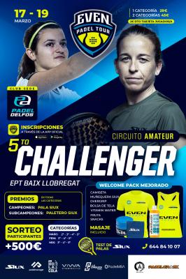 poster del torneo 5º CHALLENGER EVEN PADEL TOUR 2022-2023