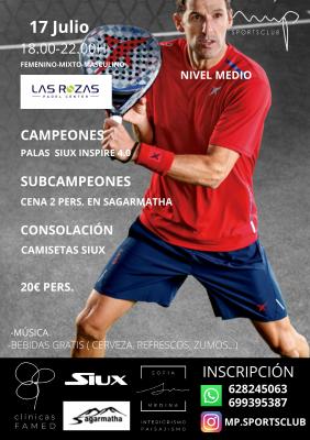 poster del torneo MP SPORTS