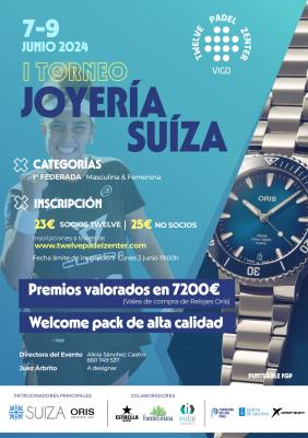 poster torneo I TORNEO JOYERIA SUIZA BY RELOJES ORIS