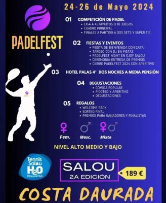 poster torneo PADELFEST